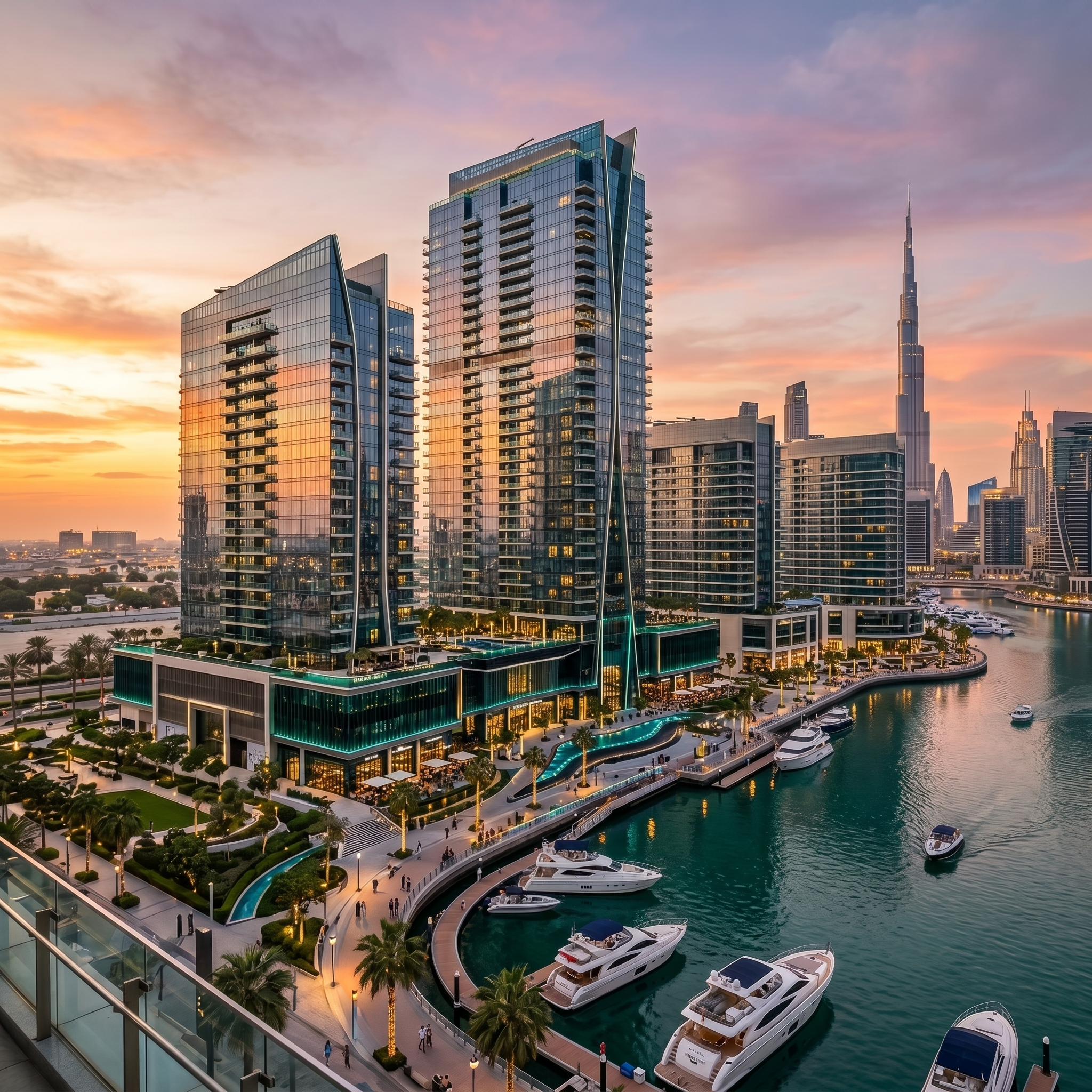 Dubai Luxury Waterfront Development